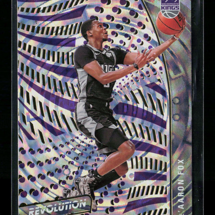 2021 Panini Revolution De'Aaron Fox #11 Fractal