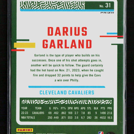 2024 Panini Donruss Optic Darius Garland #31 Pink