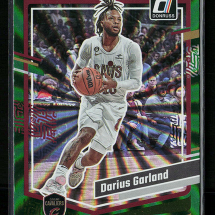 2023 Donruss Darius Garland #39 Green Laser