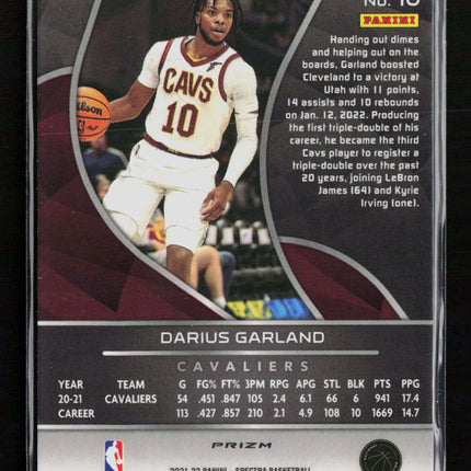 2022 Panini Spectra Darius Garland #10