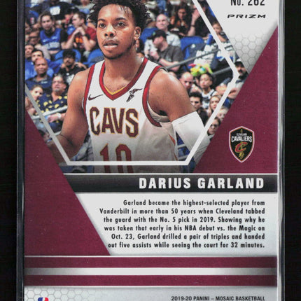2020 Panini Mosaic Darius Garland #262 Pink Camo RC