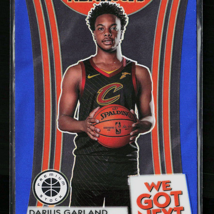 2020 Panini Hoops Premium Stock We Got Next Darius Garland #25 Blue