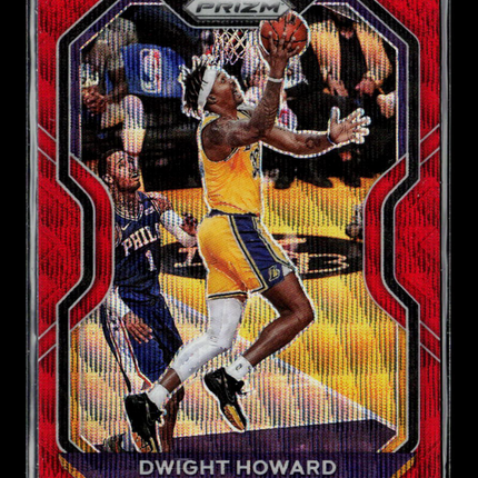 2021 Panini Prizm Dwight Howard #175 Red Wave