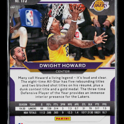 2021 Panini Prizm Dwight Howard #175 Red Wave