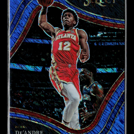 2022 Panini Select De'Andre Hunter #300 Blue Shimmer