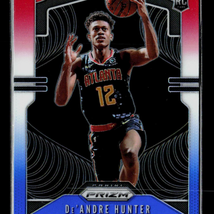 2019 Panini Prizm De'Andre Hunter #251 Red White Blue RC