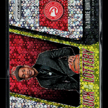 2019 Panini Prizm Luck of the Lottery De'Andre Hunter #4 Fast Break