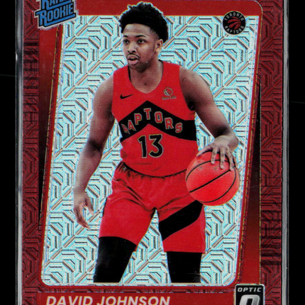 2022 Panini Donruss Optic David Johnson #193 Red