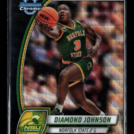 2025 Bowman University Chrome Diamond Johnson #86