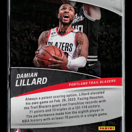 2023 Panini Mosaic Elevate Damian Lillard #17