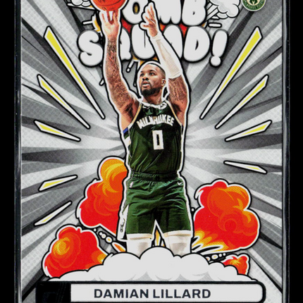 2023 Panini Donruss Bomb Squad Damian Lillard #12