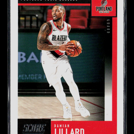 2021 Panini Chronicles Score Basketball Damian Lillard #620