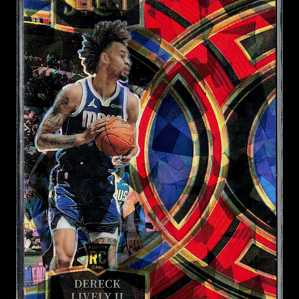 2024 Panini Select Basketball Dereck Lively II #111 RC Red Ice