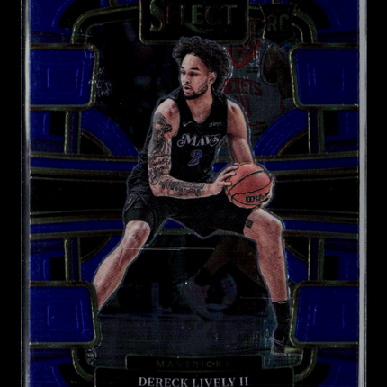 2024 Panini Select Basketball Dereck Lively II #76 Blue