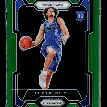 2023 Panini Prizm Dereck Lively II #163 Green
