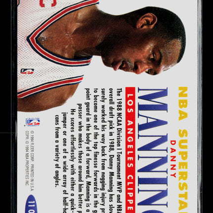 1994 Fleer NBA Superstars Danny Manning #11