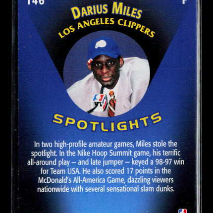 2000 Topps Stars Spotlights Darius Miles #146