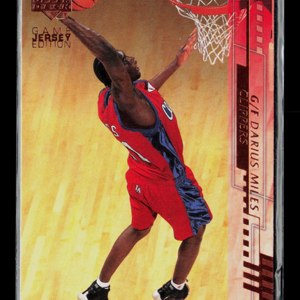 2001 Upper Deck Game Jersey Edition Darius Miles #302