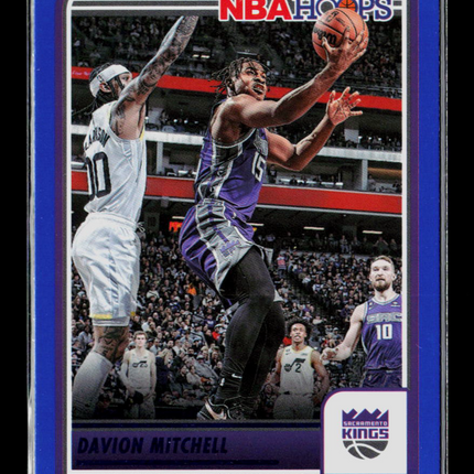 2023 Panini NBA Hoops Davion Mitchell #182 Blue