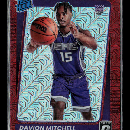 2022 Panini Donruss Optic Davion Mitchell #155 Red Choice