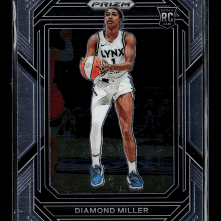 2022 Panini Prizm WNBA Diamond Miller #134 Black RC