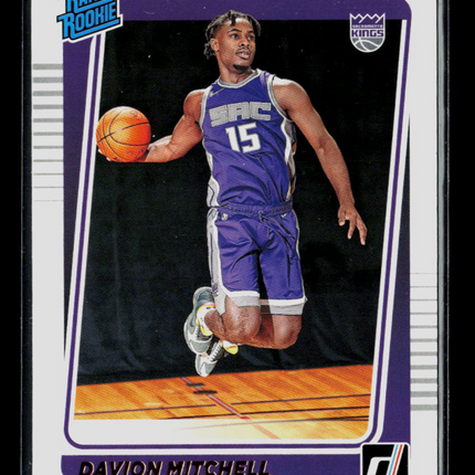 2021 Panini Donruss Basketball Davion Mitchell #205