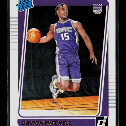 2021 Donruss Davion Mitchell #205