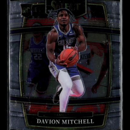 2022 Panini Select Davion Mitchell #23 Concourse RC