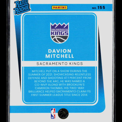 2022 Panini Donruss Optic Basketball Davion Mitchell #155