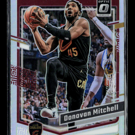 2024 Panini Donruss Optic Donovan Mitchell #26 Prizm Silver