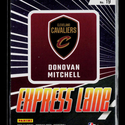 2024 Panini Donruss Optic Express Lane Donovan Mitchell #19