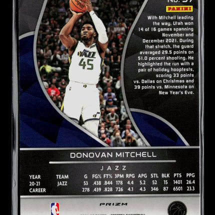 2022 Panini Spectra Donovan Mitchell #37