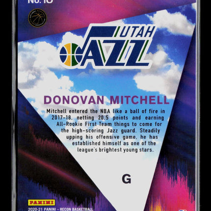 2021 Panini Recon Sky's the Limit Donovan Mitchell #10