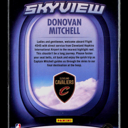 2023 Panini Hoops Skyview Donovan Mitchell #2