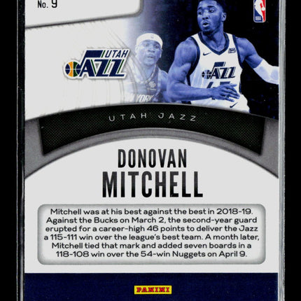 2019 Panini Prizm Dominance Donovan Mitchell #9