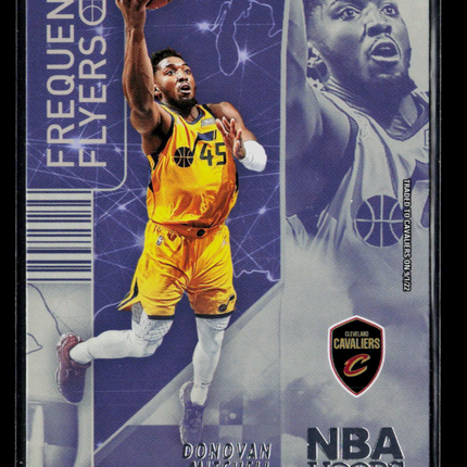 2022 Panini Hoops Frequent Flyers Donovan Mitchell #14