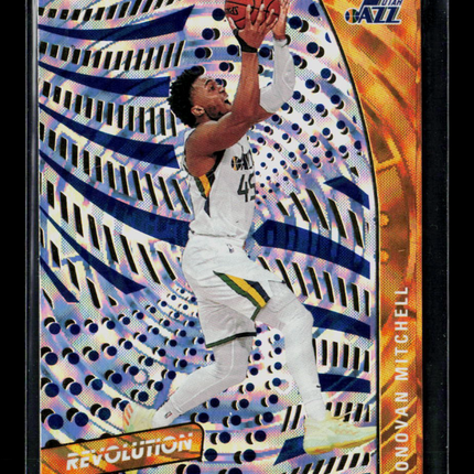 2021 Panini Revolution Donovan Mitchell #99 Fractal