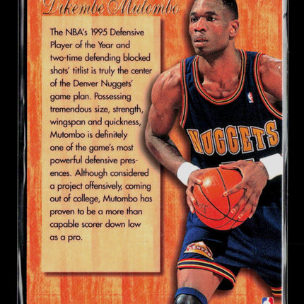 1995 Flair Hardwood Leader Dikembe Mutombo #7 of 27