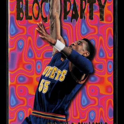 1995 Hoops Block Party Dikembe Mutombo #4