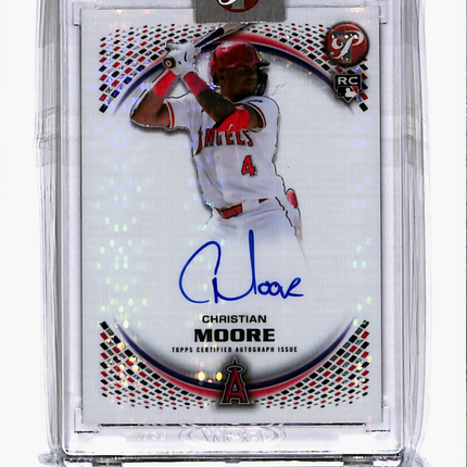 2026 Topps Pristine Baseball Christian Moore #PA-CHM Autograph RC Auto