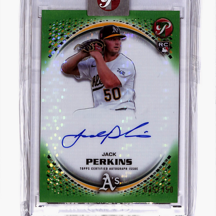 2026 Topps Pristine Baseball Jack Perkins #PA-JPE RC Auto /150