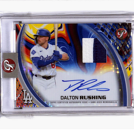 2026 Topps Pristine Dalton Rushing #PPAR-DR Patch Auto /10