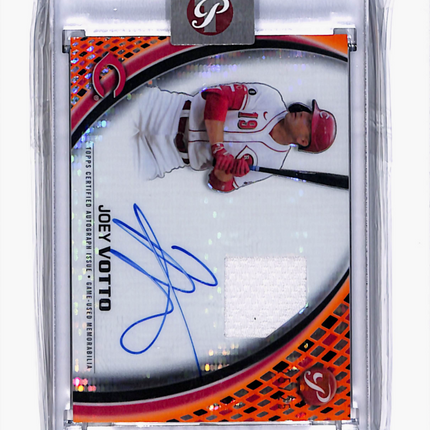 2026 Topps Pristine Joey Votto #PPAR-JV Game-Used Patch Auto /25