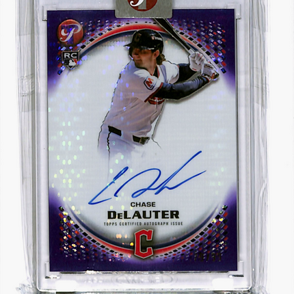 2026 Topps Pristine Baseball Chase DeLauter #PA-CDE RC Auto /99