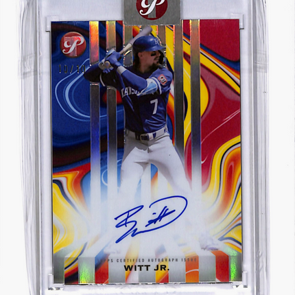 2026 Topps Pristine Spotless Signatures Bobby Witt Jr. #SS-BW 10/10 Auto
