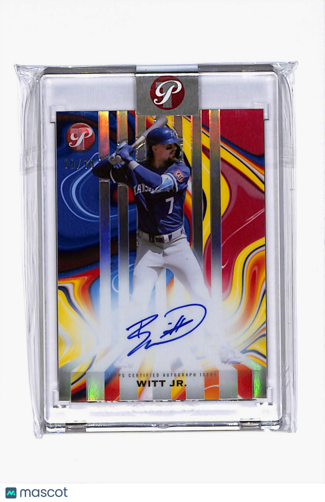 2026 Topps Pristine Spotless Signatures Bobby Witt Jr. #SS-BW 10/10 Auto