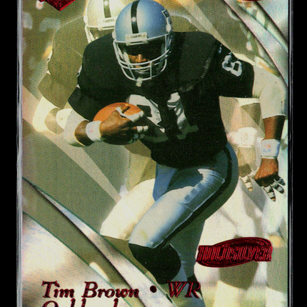 1999 Collector's Edge Masters Tim Brown #133 Quicksilver 2426/3500