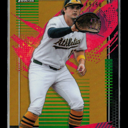 2026 Topps Finest Nick Kurtz #251 Gold Refractor 19/50