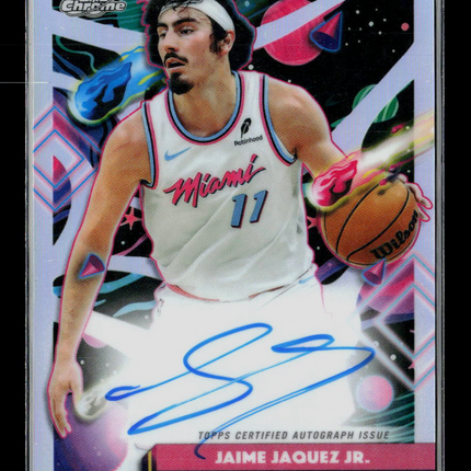 2026 Topps Cosmic Chrome Basketball Jaime Jaquez Jr. #CCA-JJ Auto
