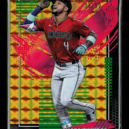 2026 Topps Finest Ketel Marte #202 35/50 Gold Xfractor